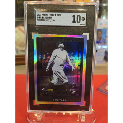 Babe Ruth 2023 Panini Three and Two - Sluggers #S-BR /150