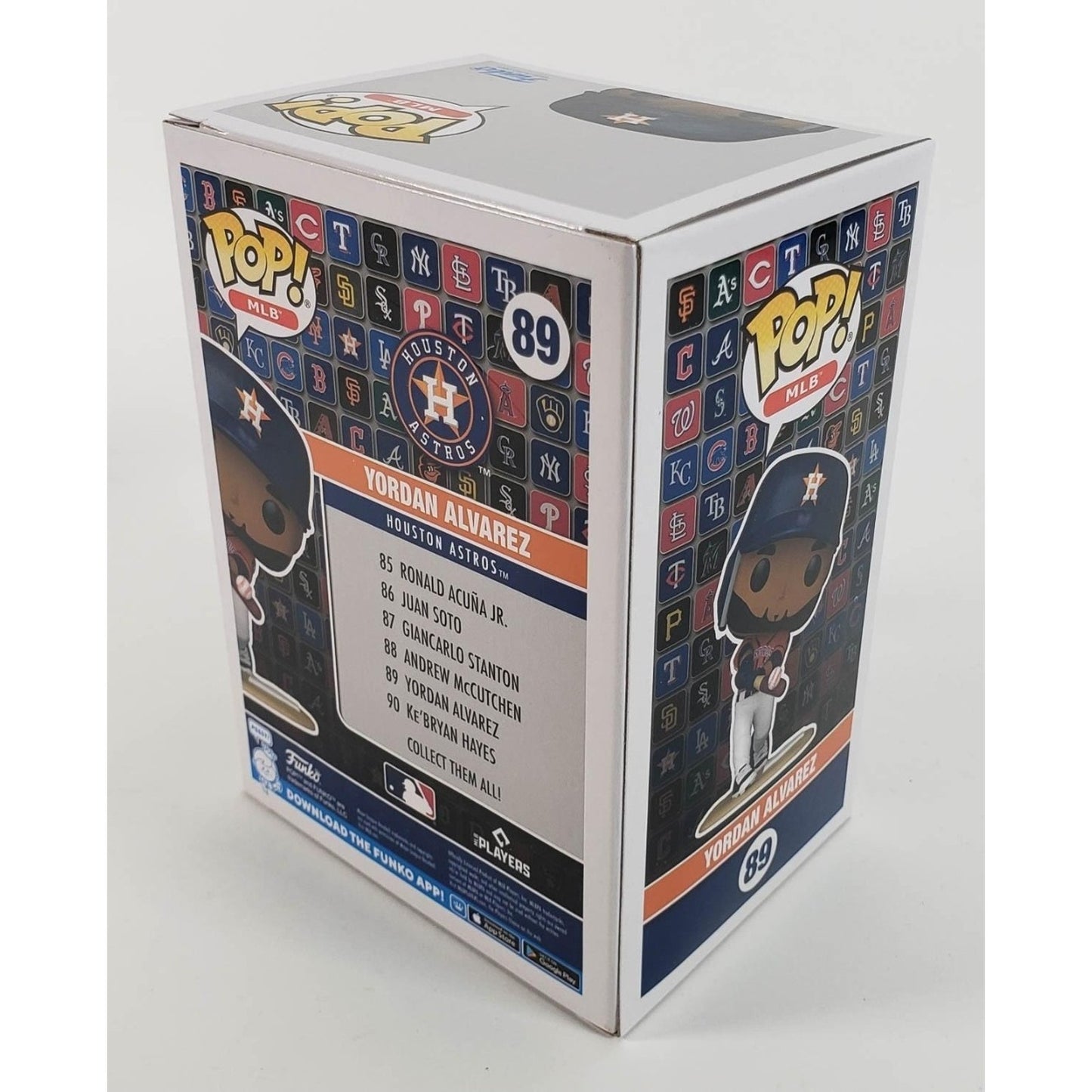 Yordan Alvarez Autographed Signed Houston Astros Funko Pop #89 Beckett Witness