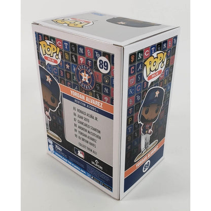 Yordan Alvarez Autographed Signed Houston Astros Funko Pop #89 Beckett Witness