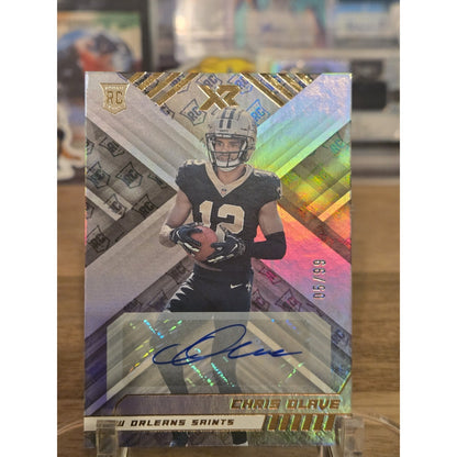 Chris Olave /99 Rc Auto 2022 Panini XR - Rookie Autographs #209