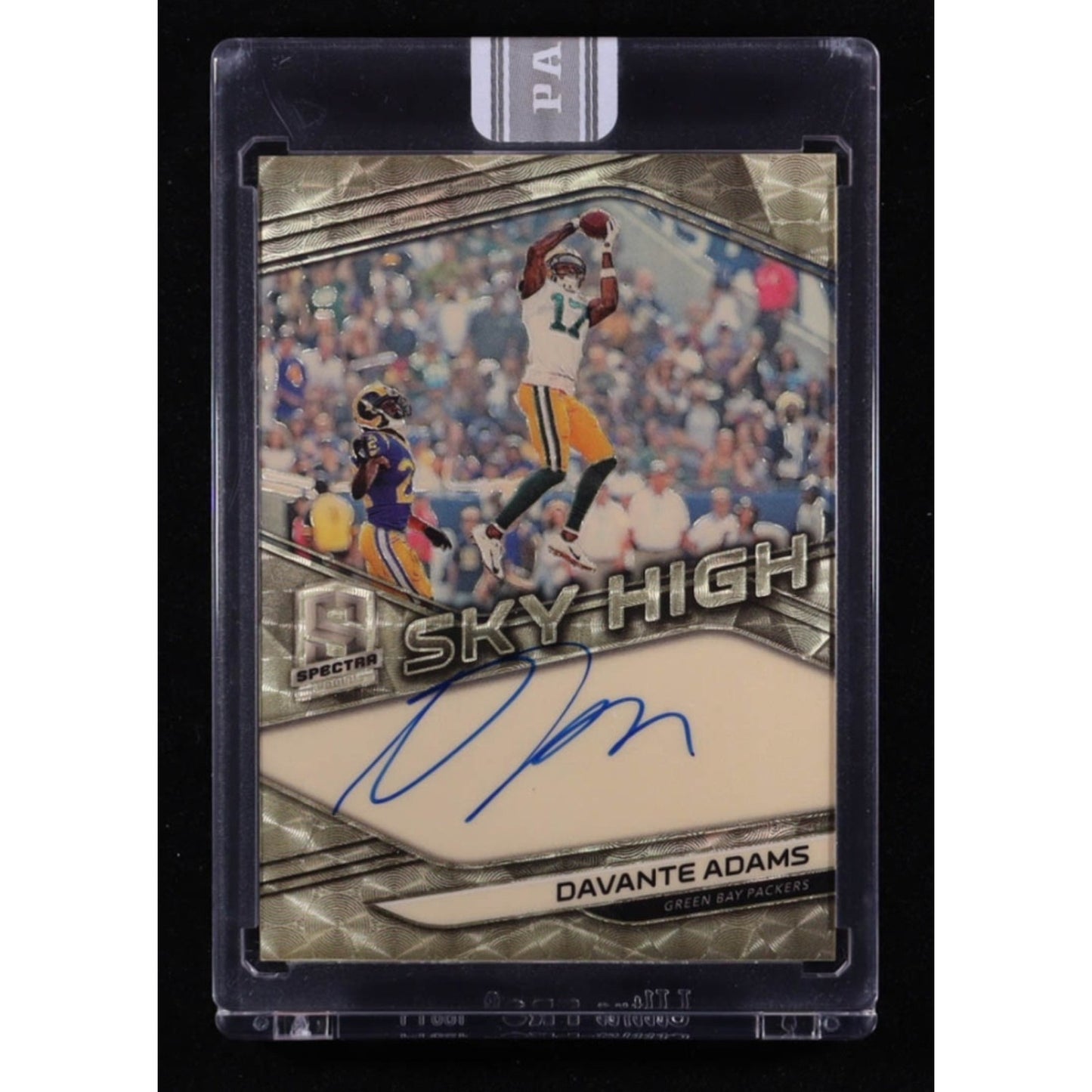 Davante Adams 1/1 Auto 2019 Panini Spectra - Sky High Signatures #SH-DA