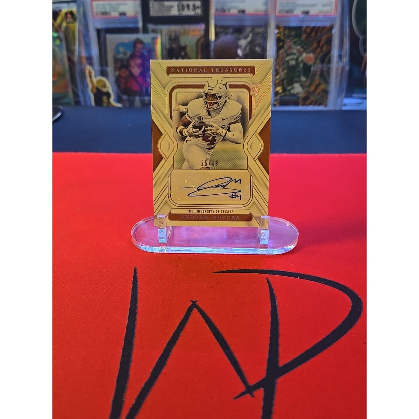 2025 Panini National Treasures Collegiate Andrew Mukuba /49