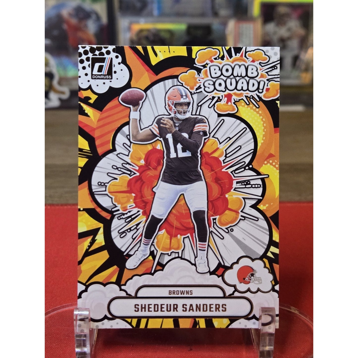 ✨2025 Panini Donruss Shedeur Sanders Bomb Squad Rookie RC #BS-SSS Browns