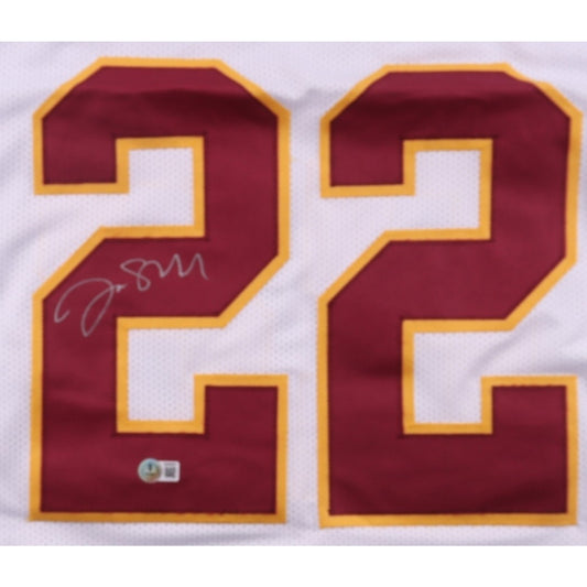 Jacory Croskey-Merritt Autographed Custom Jersey Beckett Washington Commanders