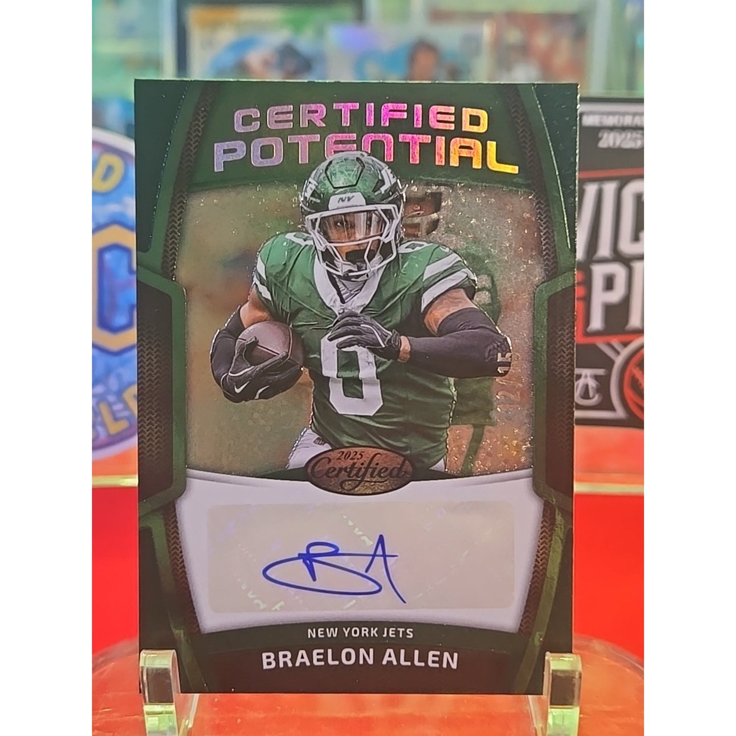Braelon Allen Auto /15 Certified Potential 2025 Certified