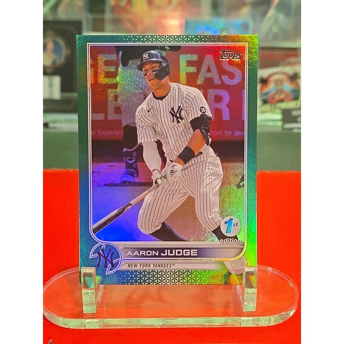2022 Topps Series 1 1st Edition - Aaron Judge #99 Green /150