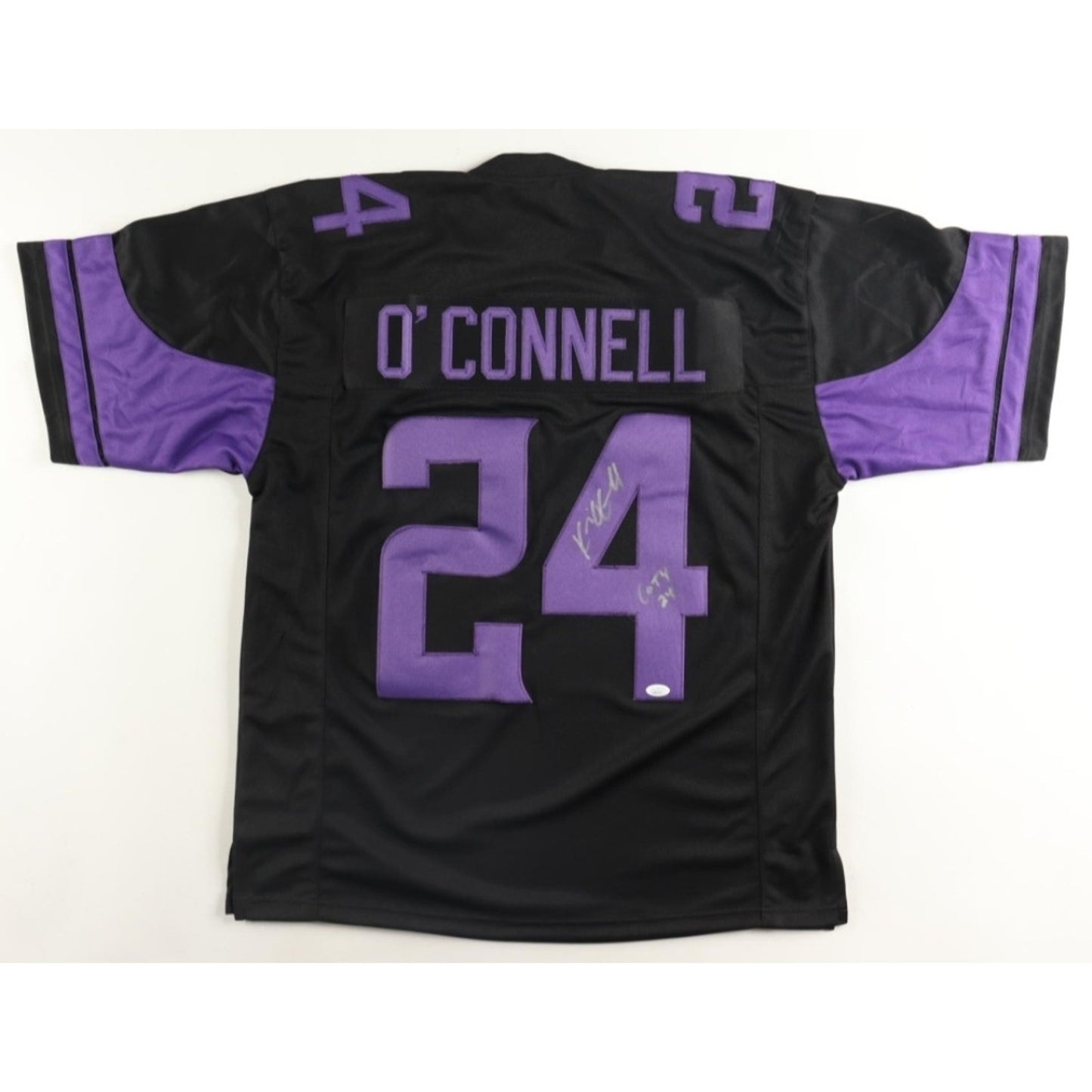 Kevin O'Connell Signed Minnesota Vikings Jersey Inscribed "COTY 24" (JSA)