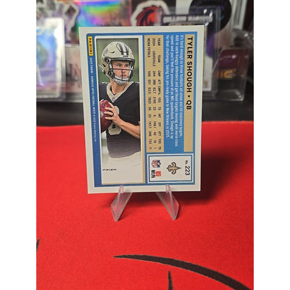 2025 Panini Donruss Optic - Rated Rookie Tyler Shough #223 Holo Prizm (RC)