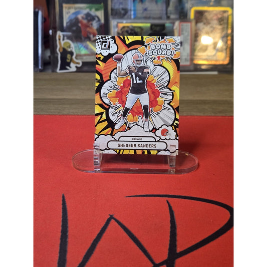 ✨2025 Panini Donruss Shedeur Sanders Bomb Squad Rookie RC #BS-SSS Browns