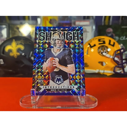 Tyler Shough /99 RC 2025 Mosaic Introdouctions Blue