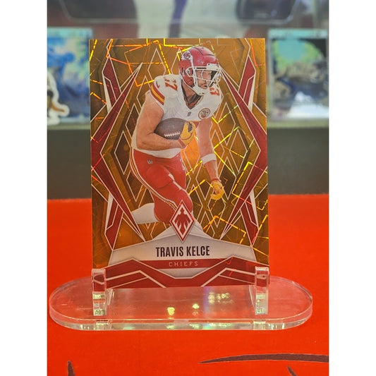 Travis Kelce /35 Orange Lazer 2025 Panini Phoenix