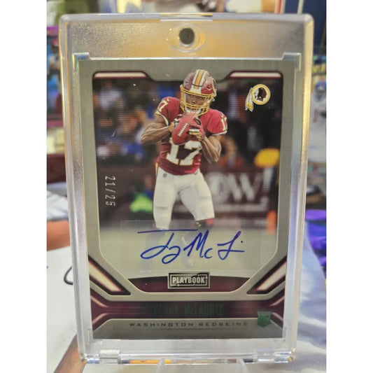 2019 Panini Playbook Rookies Signatures Terry McLaurin #137 Signatures...