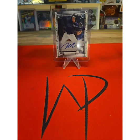 2020 Bowman Draft Chrome Draft Picks Autographs Zac Veen #CDA ZV (AU RC)