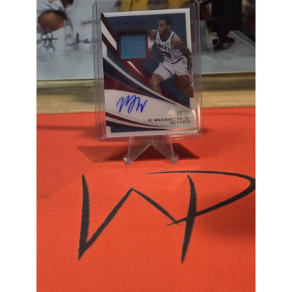 2020 Immaculate PJ Washington Patch AUTO /15