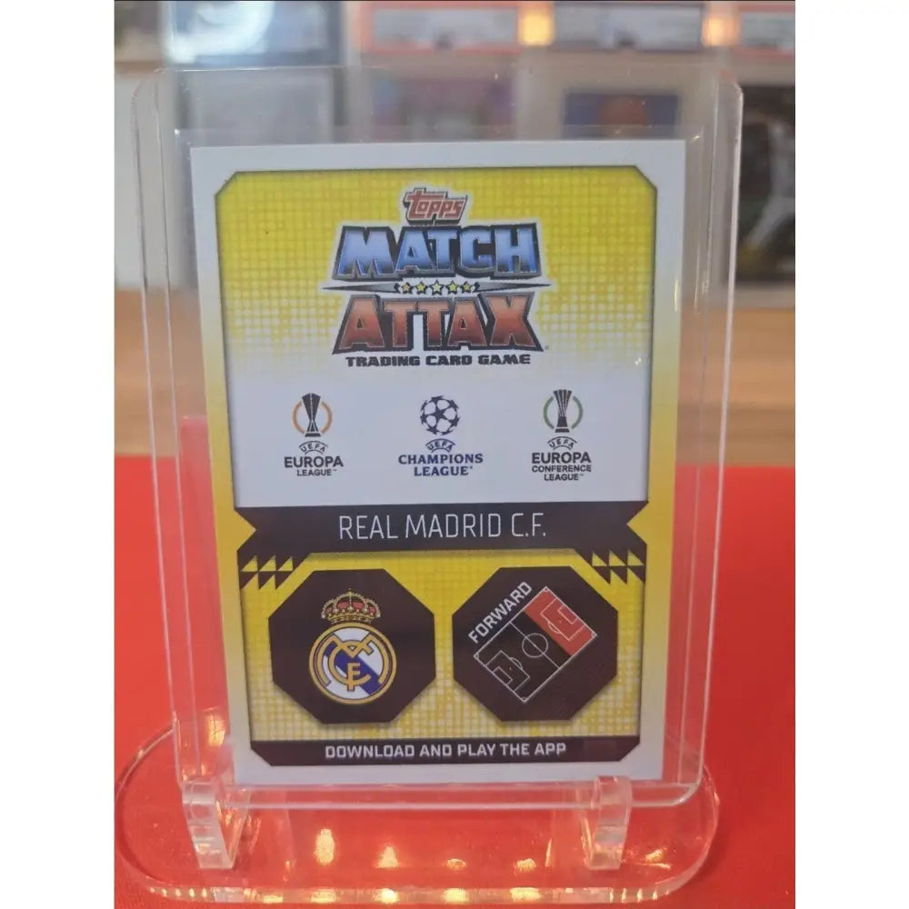 2022 23 Topps Match Attax UEFA Club Competitions 100 Club Karim Benzema #459