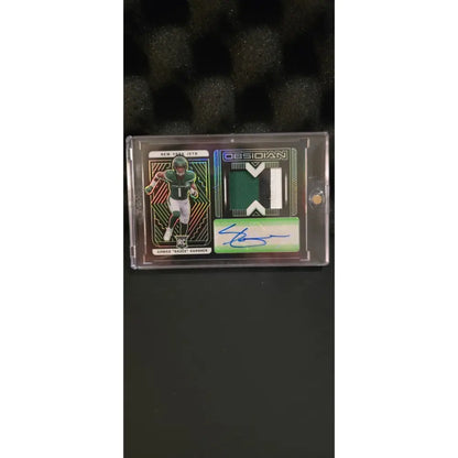 2022 Panini Obsidian Ahmad Sauce Gardner RPA Green /50