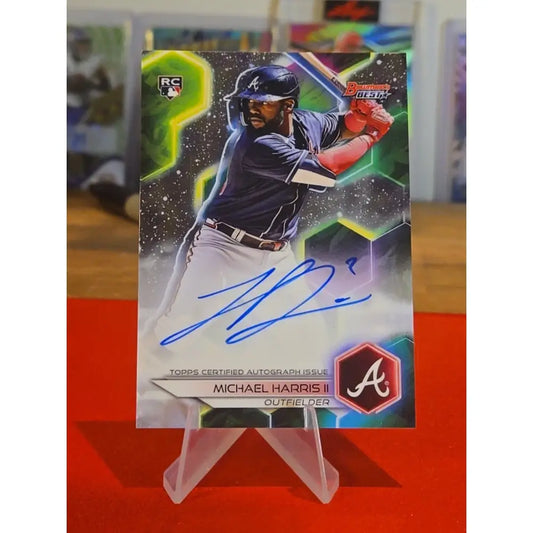 2023 Bowman’s Best Best of 2023 Autographs Michael Harris II #B23 MH (AU RC)