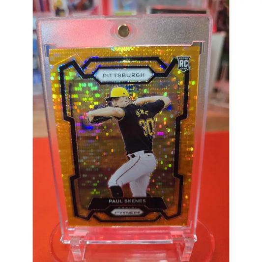 2023 Prizm Orange Pulsar Prizm Paul Skenes /399