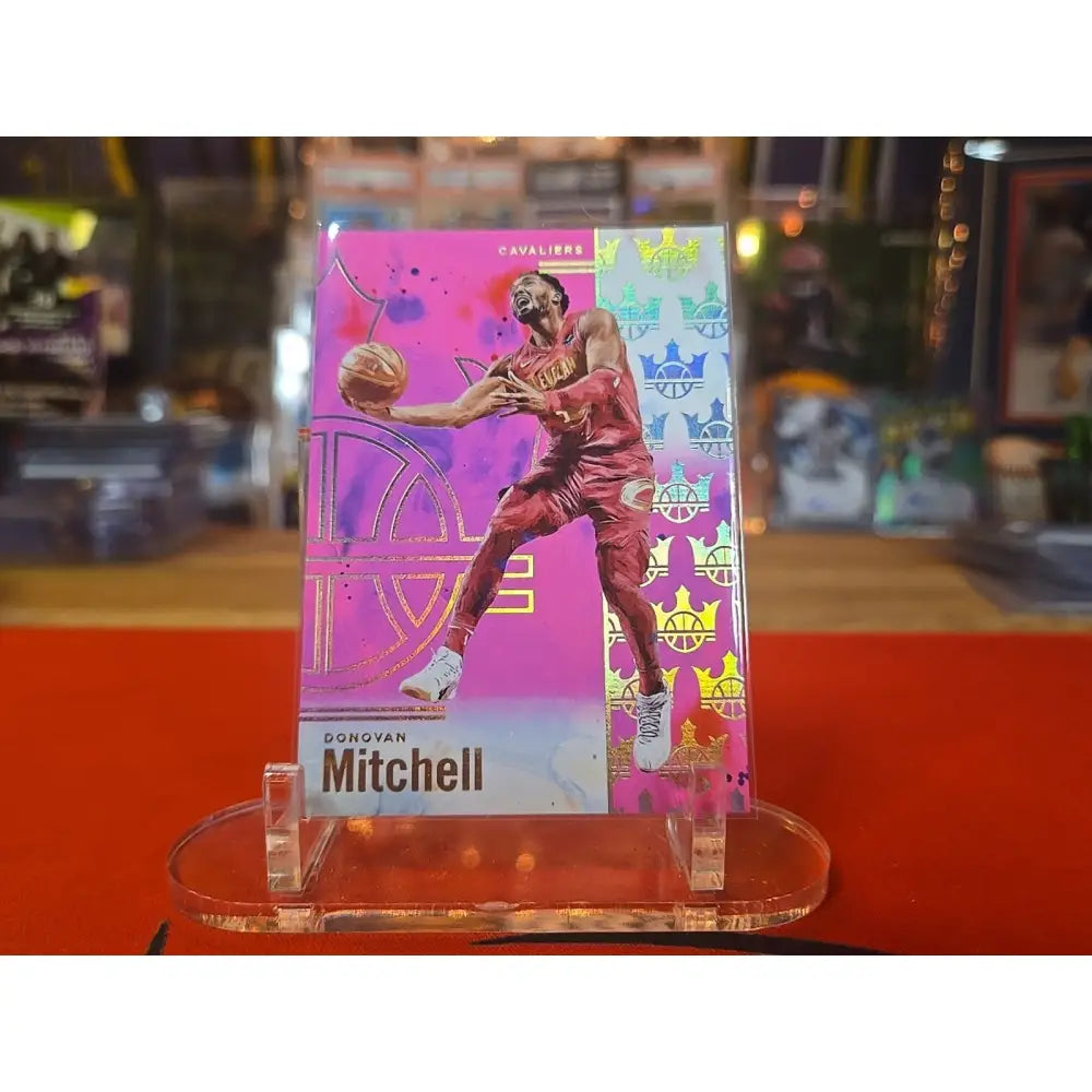 2024 25 Panini Court Kings Pink Donovan Mitchell /99 #9