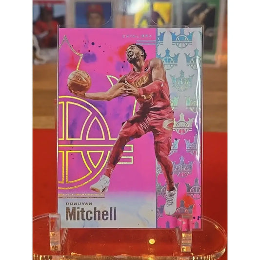 2024 25 Panini Court Kings Pink Donovan Mitchell /99 #9