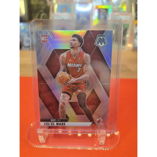 2024 25 Panini Mosaic Rookies Kel’el Ware #232 Silver Prizm (RC)