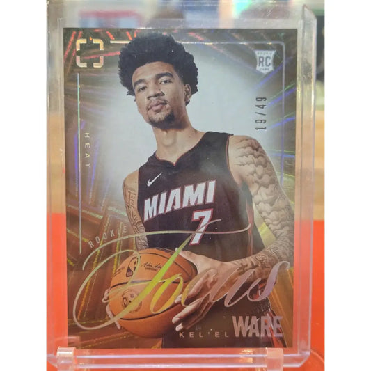 2024 25 Panini Photogenic Rookies Kel’el Ware #180 Wedges /49 (RC)