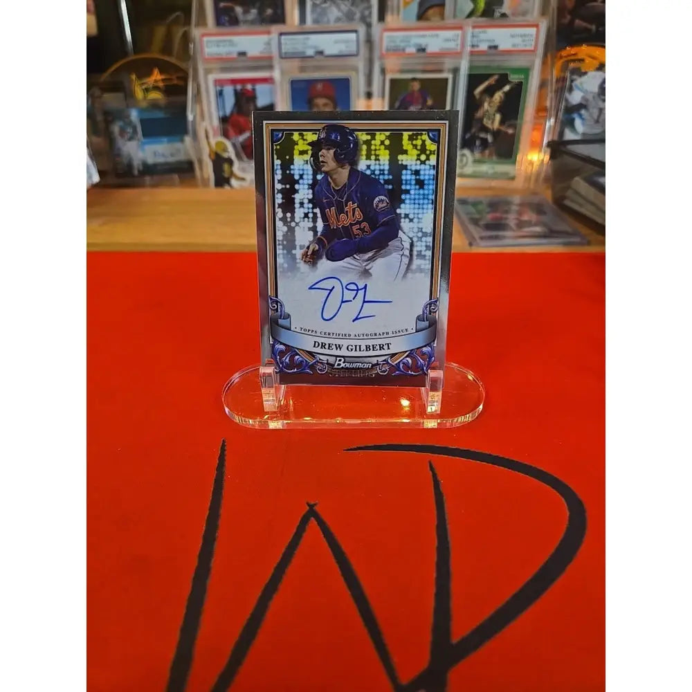 2024 Bowman Sterling Prospect Autographs Drew Gilbert #PA DG (AU RC)