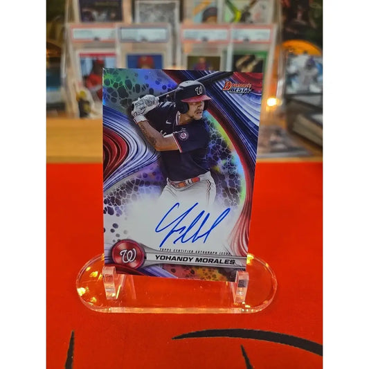 2024 Bowman’s Best Best of 2024 Autographs Yohandy Morales #B24 YM...