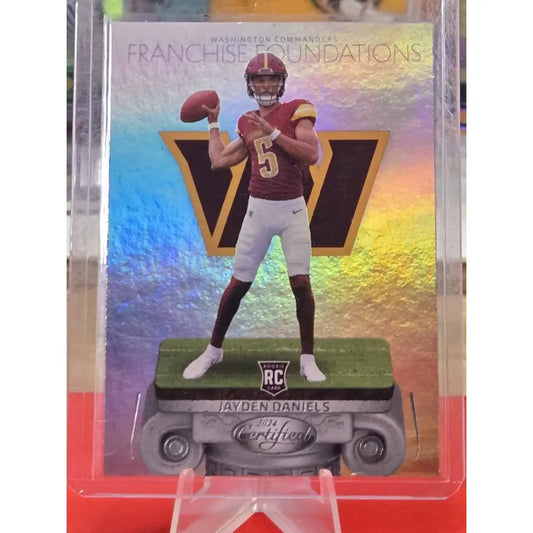 2024 Panini Certified Franchise Foundations Jayden Daniels #6 (RC)