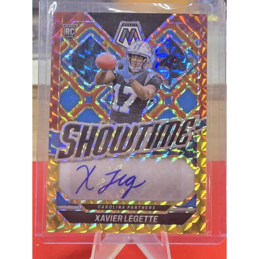 2024 Panini Mosaic Showtime Signatures Xavier Legette #SS XLE Choice Fusion...