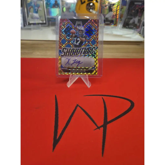2024 Panini Mosaic Showtime Signatures Xavier Legette #SS XLE Choice Fusion...