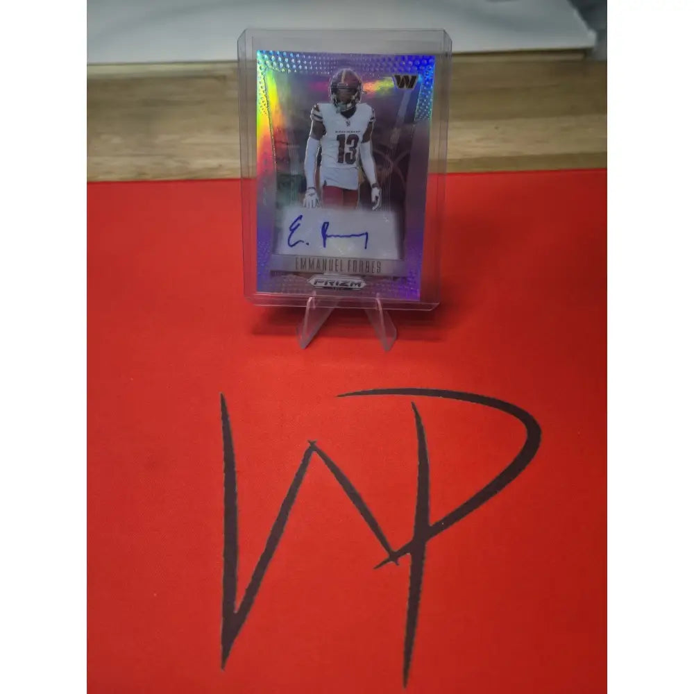 2024 Panini Prizm DECA Emmanuel Forbes Auto Silver