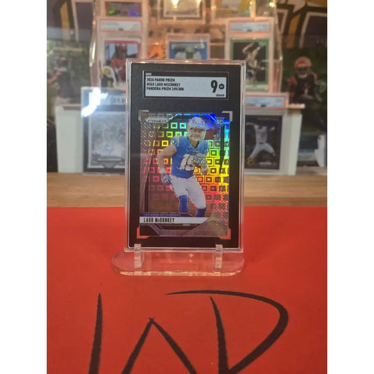 Graded football trading card of Jared Goff.