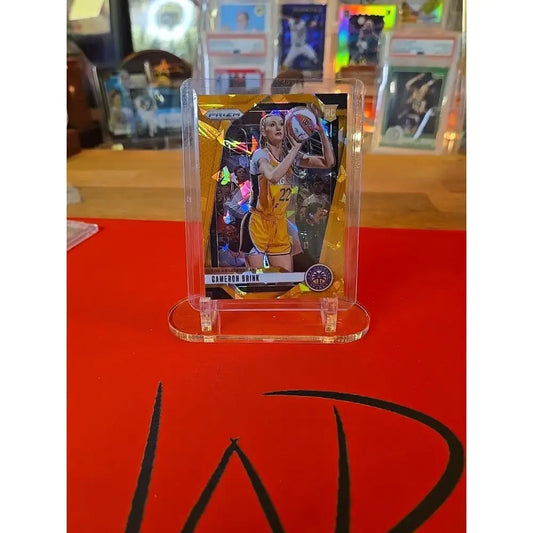 2024 Panini Prizm WNBA Cameron Brink #127 Orange Ice Prizm (RC)