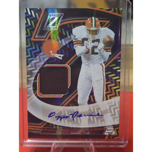 2024 Panini Zenith Z Jersey Autographs Ozzie Newsome #ZJA ONE /199