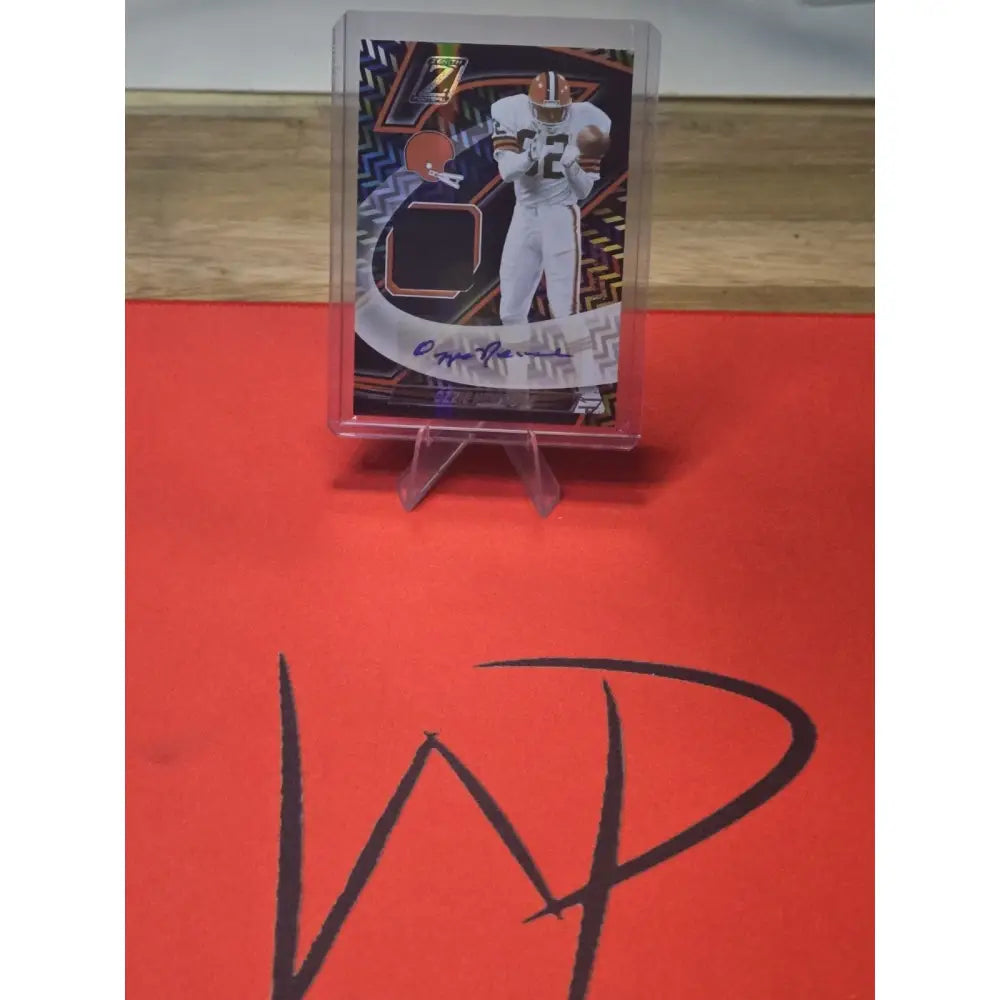 2024 Panini Zenith Z Jersey Autographs Ozzie Newsome #ZJA ONE /199
