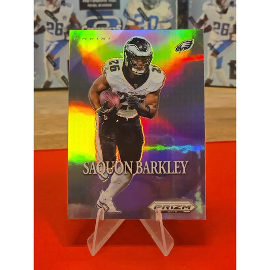 2024 Prizm Deca Saquon Barkley Most Valuable Players Silver
