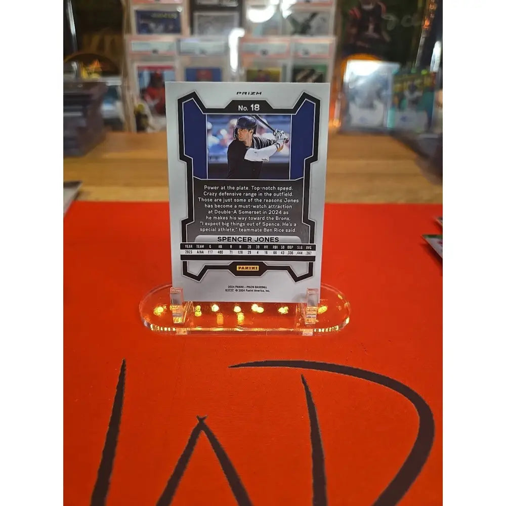 2024 Prizm White Sparkle Spencer Jones