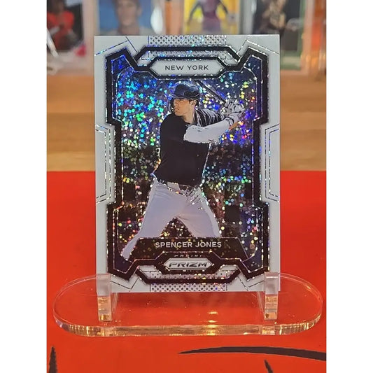 2024 Prizm White Sparkle Spencer Jones