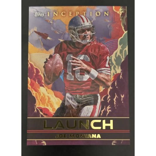 2024 Topps Inception CASE HIT Joe Montana Launch 49ers