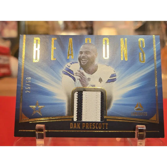2025 Panini Luminance Beacons Patch Dak Prescott /50 #BC DPR