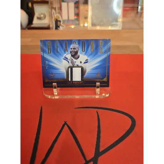2025 Panini Luminance Beacons Patch Dak Prescott /50 #BC DPR