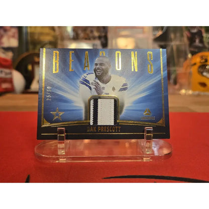 2025 Panini Luminance Beacons Patch Dak Prescott /50 #BC DPR
