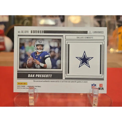 2025 Panini Luminance Beacons Patch Dak Prescott /50 #BC DPR