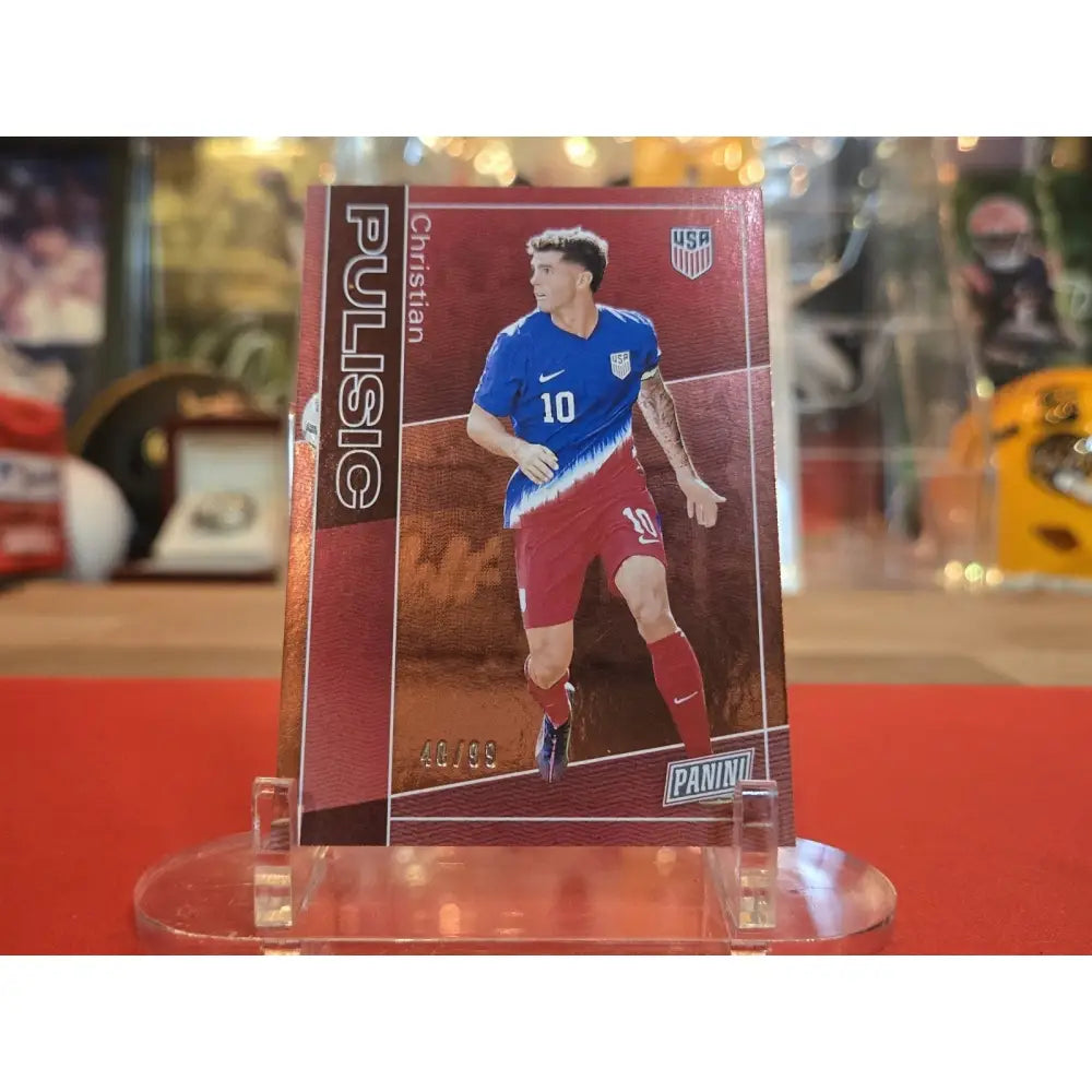 2025 Panini The National Christian Pulsic /99