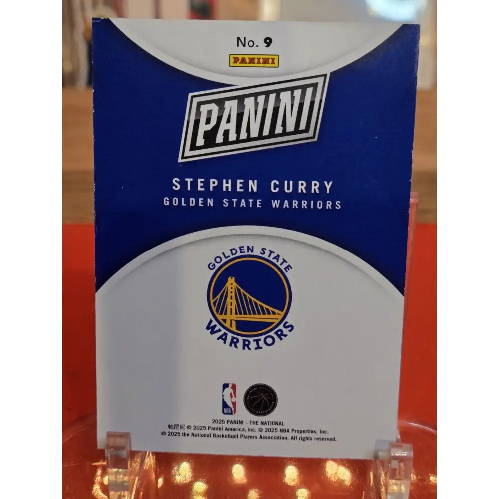 2025 Panini The National Stephen Curry Blue