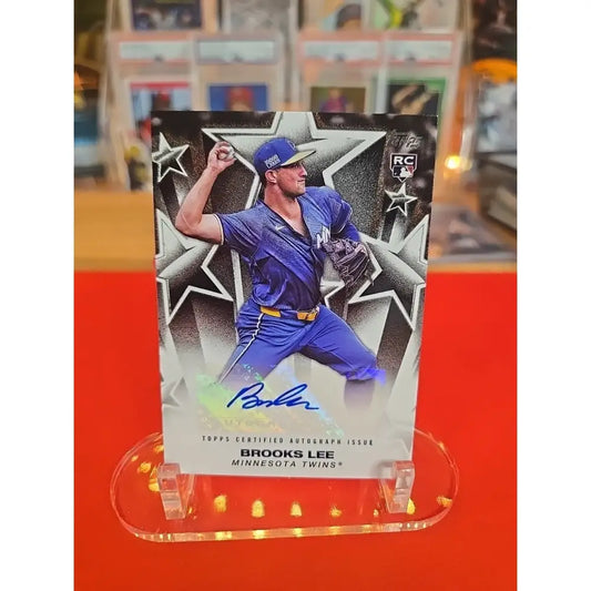 2025 Topps Series 1 Baseball Stars Autographs Brooks Lee #BSA BL (AU RC)
