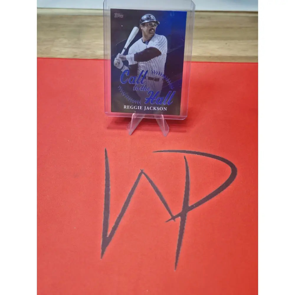 2025 Topps Series 1 Call to the Hall Reggie Jackson #CTH 16 Blue Foil /150