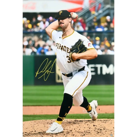 20x30 Paul Skenes Signed Poster AWM Authenticated