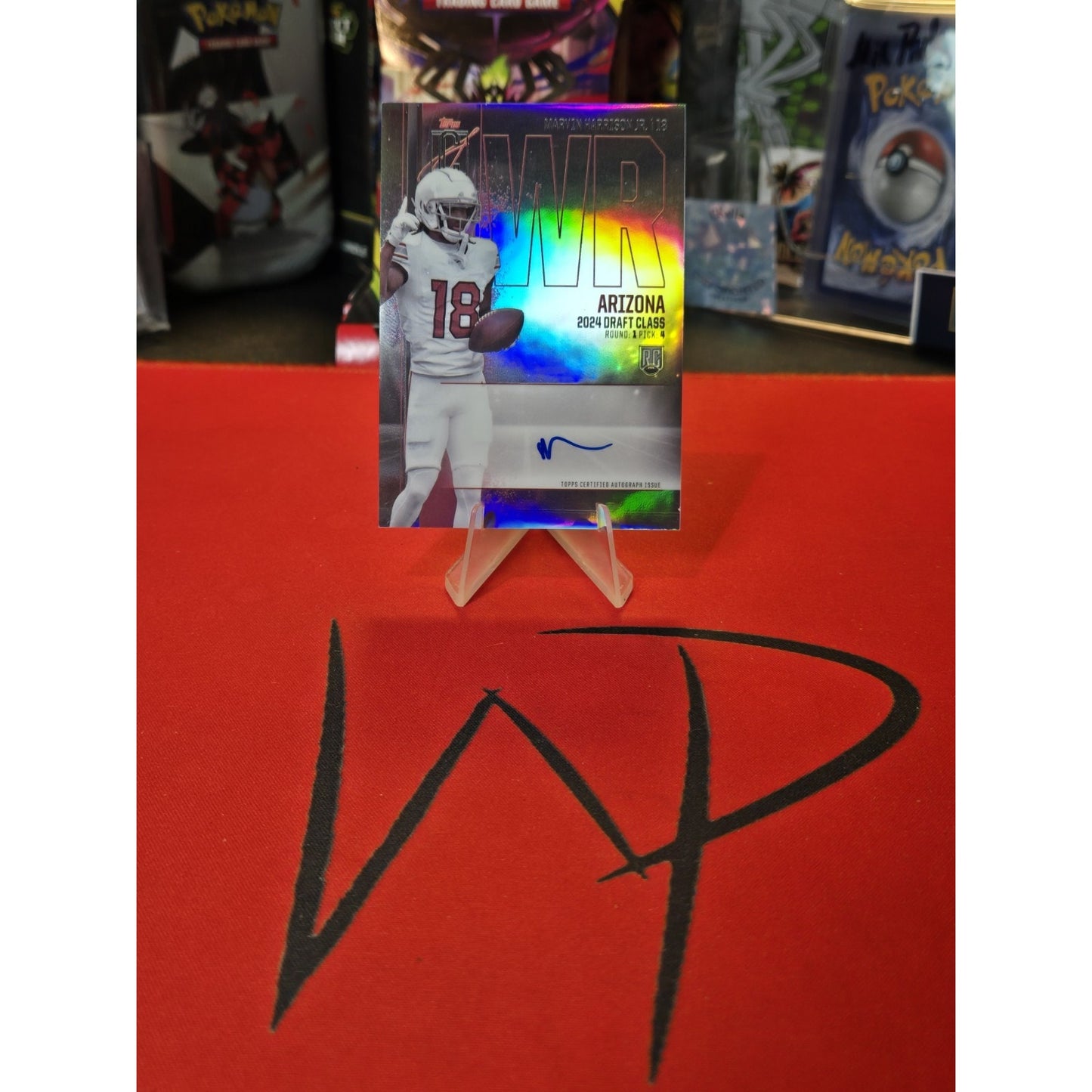 Marvin Harrison Jr 2024 Topps Signature Class - Rookie Chrome Autographs